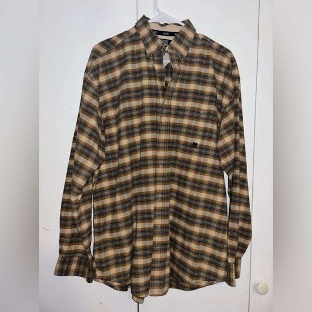Wrangler twenty x button up shirt